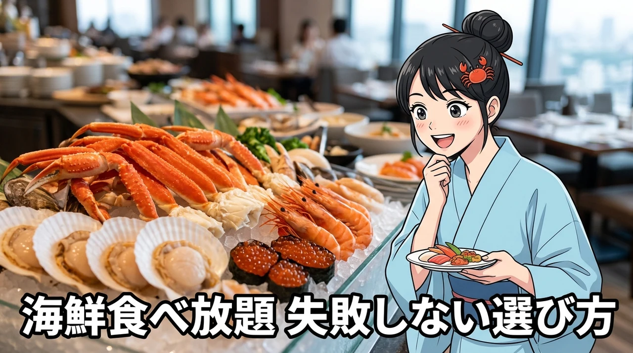 海鮮食べ放題付きプランを選ぶ際の注意点
