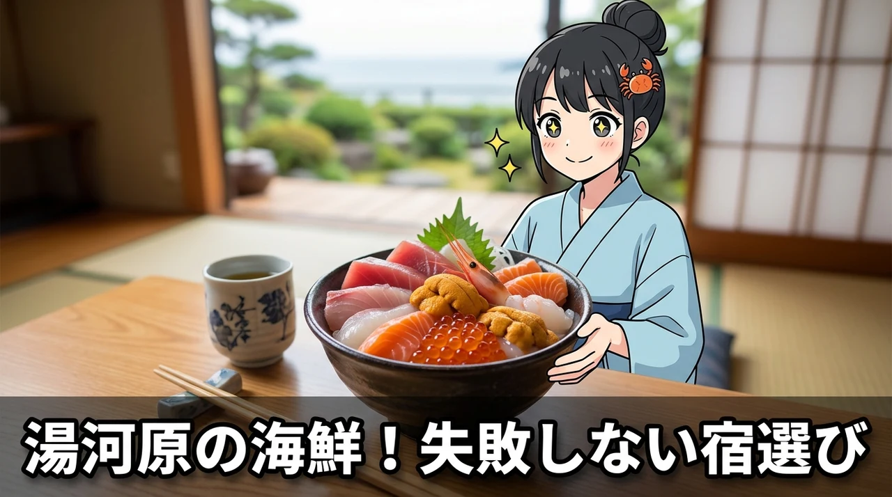 湯河原で海鮮を満喫するためのホテル選びのコツ