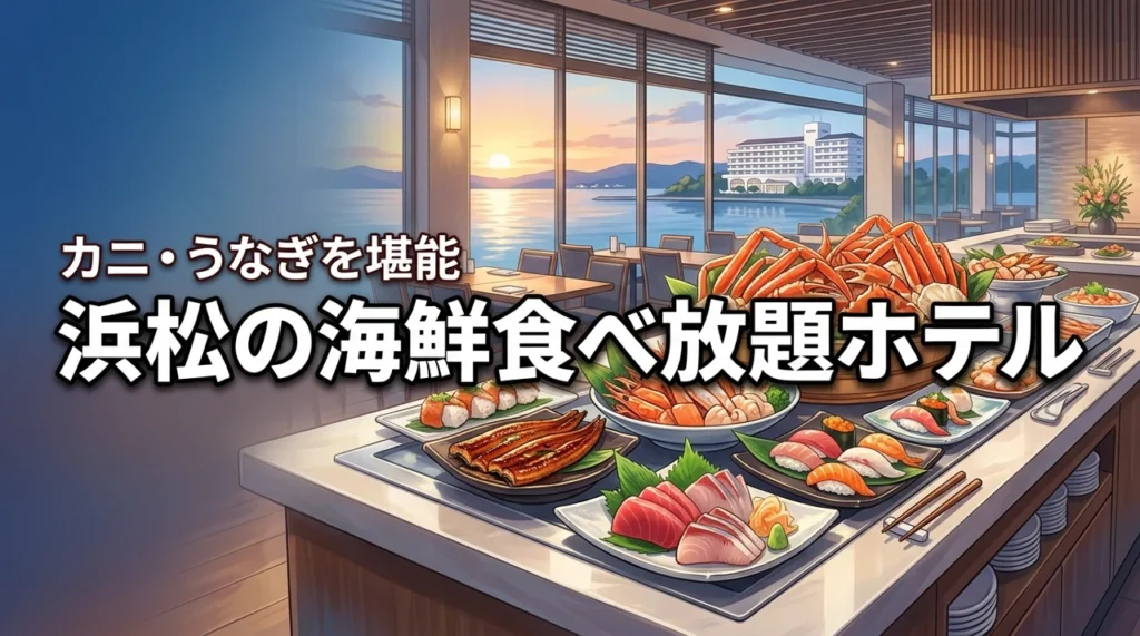 【浜松】海鮮の食べ放題を満喫できるホテルはここ！カニやうなぎが美味しい宿の正解