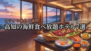 高知で海鮮の食べ放題を楽しめるホテル7選！カツオや地魚をビュッフェで満喫