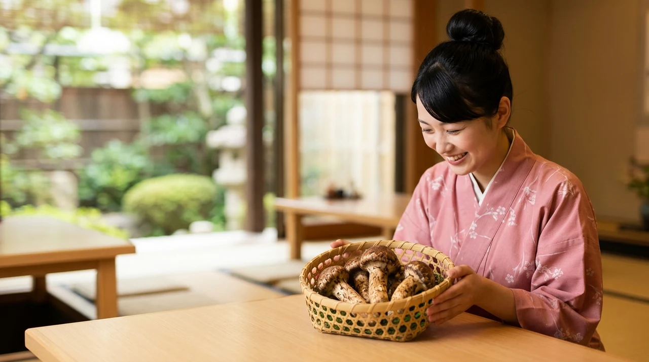 宿で国産松茸を食べるメリット5つ