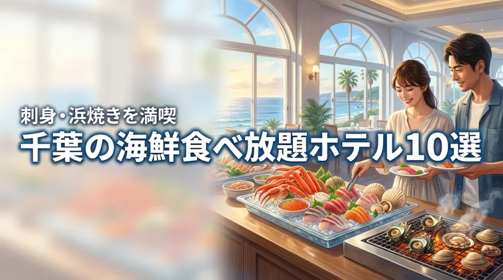 千葉県で海鮮食べ放題を楽しめる人気ホテル10選！刺身や浜焼きを堪能する宿選び