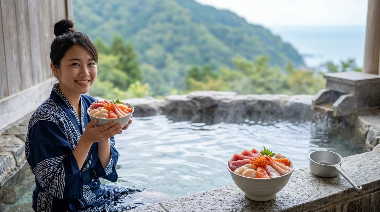 東北で海鮮が美味しい温泉宿5選