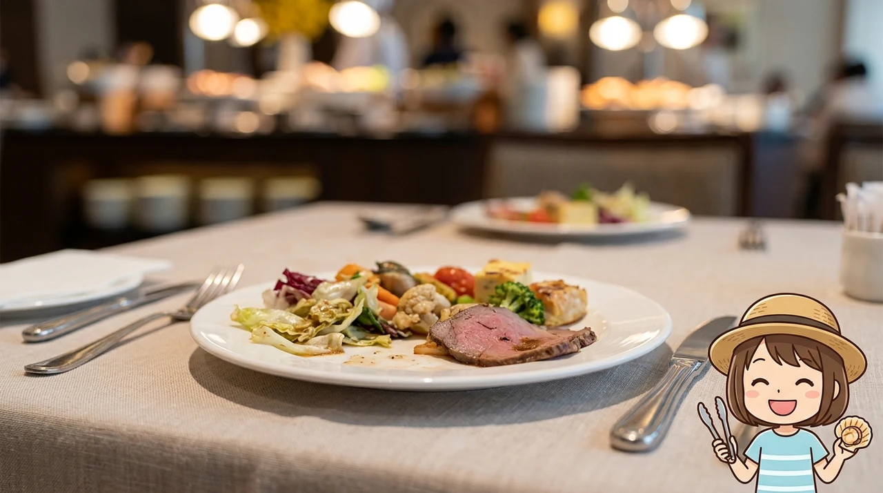 ホテルのバイキングで注意したいデメリット3つ