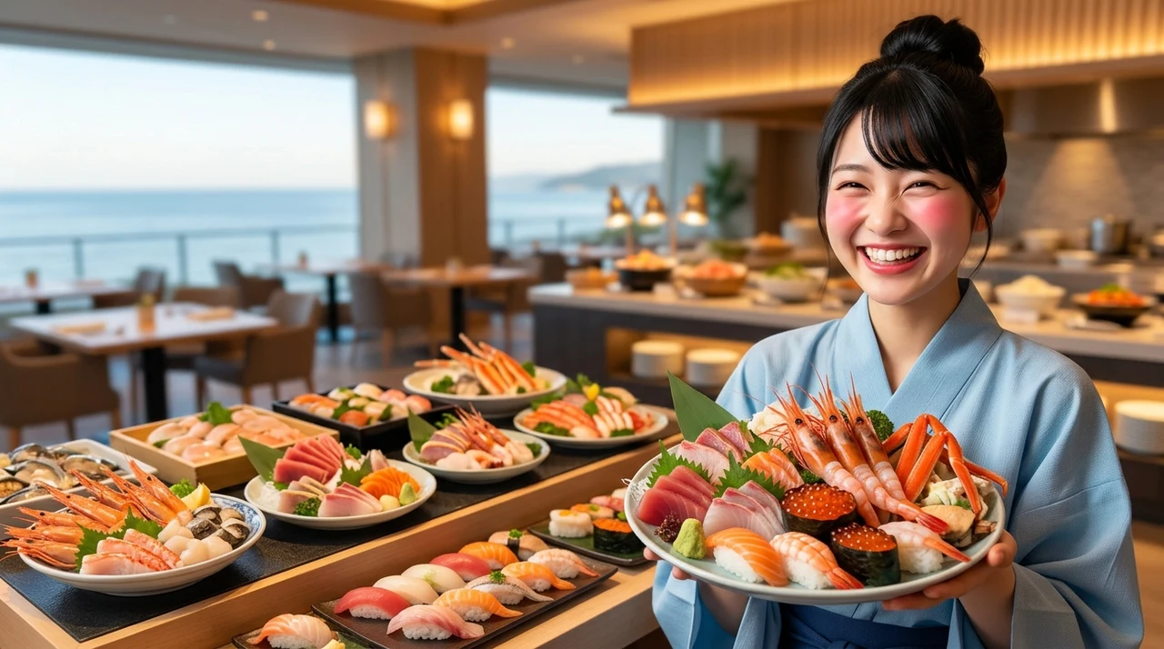熊本で海鮮食べ放題が人気のホテル6選