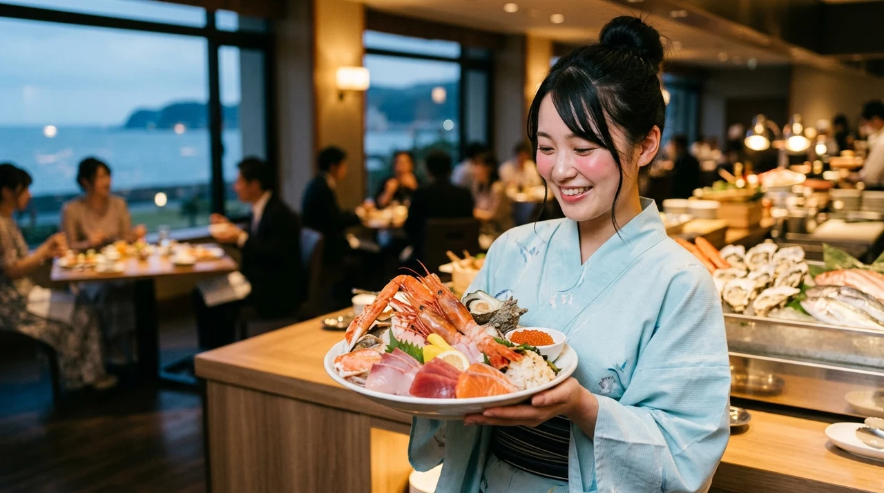 熊本の海鮮食べ放題ホテルに泊まるメリット