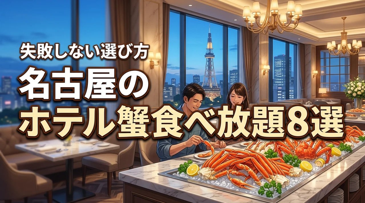 名古屋のホテルで蟹食べ放題を満喫!おすすめのレストラン8選と失敗しない選び方