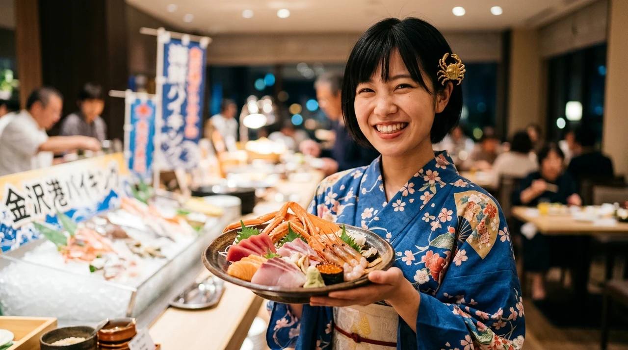 金沢のホテルで海鮮ビュッフェを楽しむメリット5つ