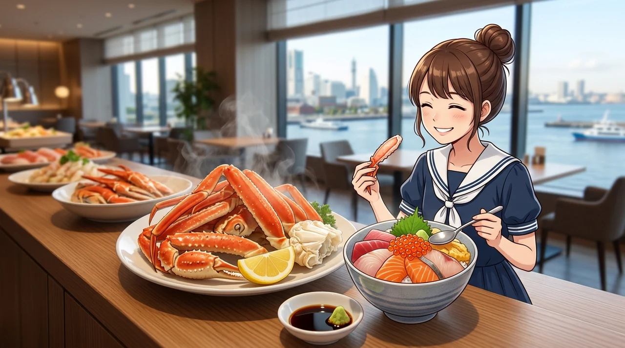 横浜のホテルで海鮮食べ放題を楽しむ5選