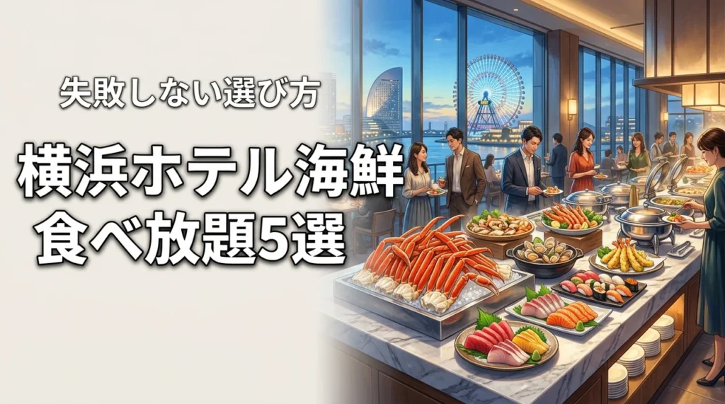 横浜のホテルで海鮮食べ放題を満喫！おすすめ5選と後悔しない選び方のポイント