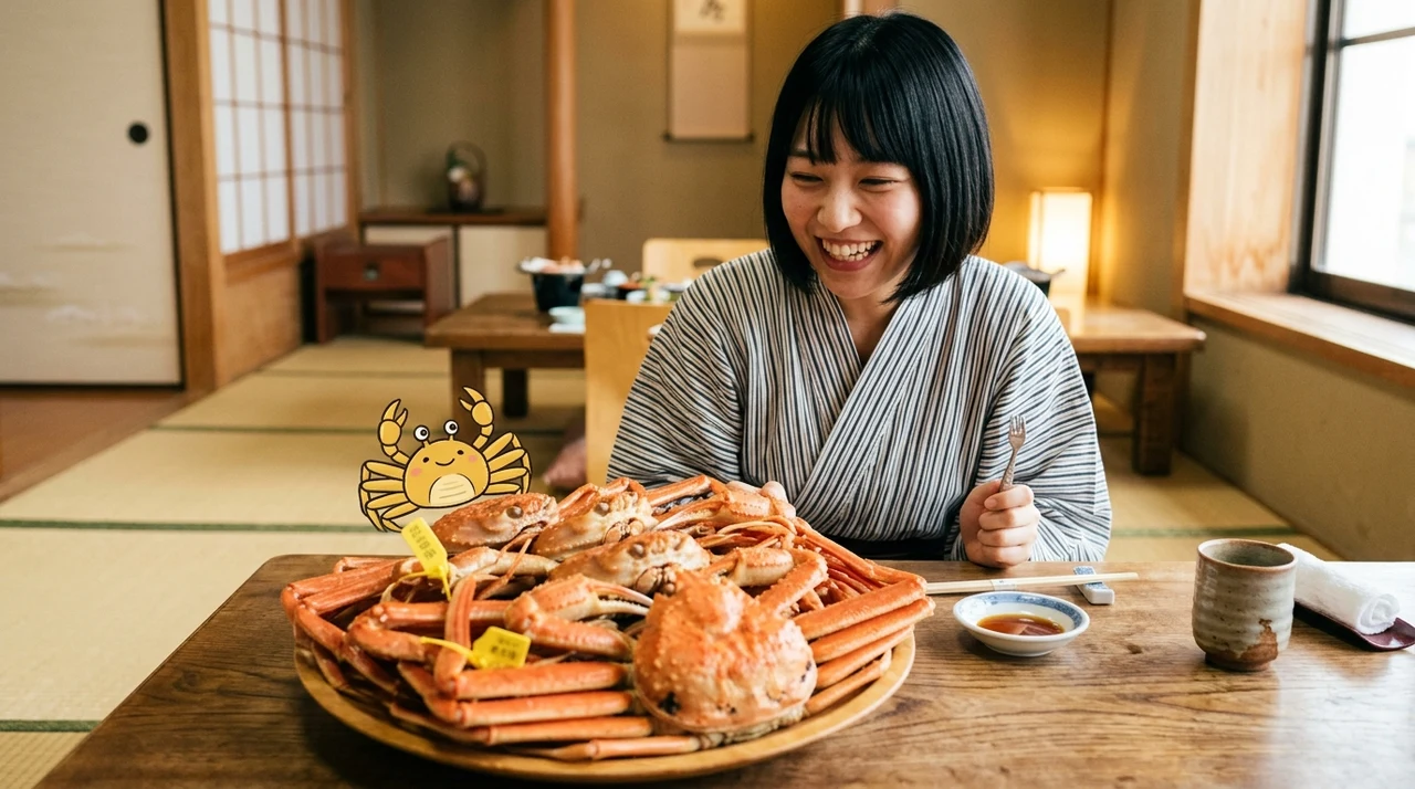 福井でカニが食べきれない安い民宿8選