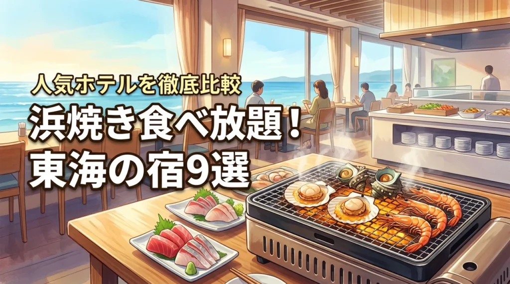 東海で浜焼き食べ放題が人気のホテルおすすめ9選！海鮮を満喫できる宿を徹底比較