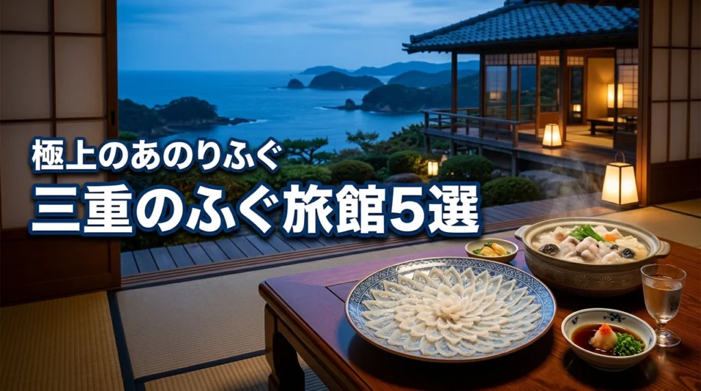 三重県でふぐを堪能できる旅館5選！あのりふぐを味わう極上の宿を厳選紹介