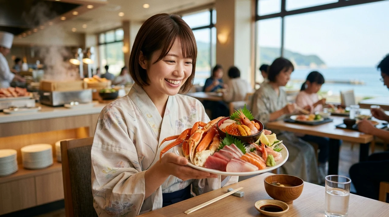 福井で海鮮食べ放題が人気のホテル7選