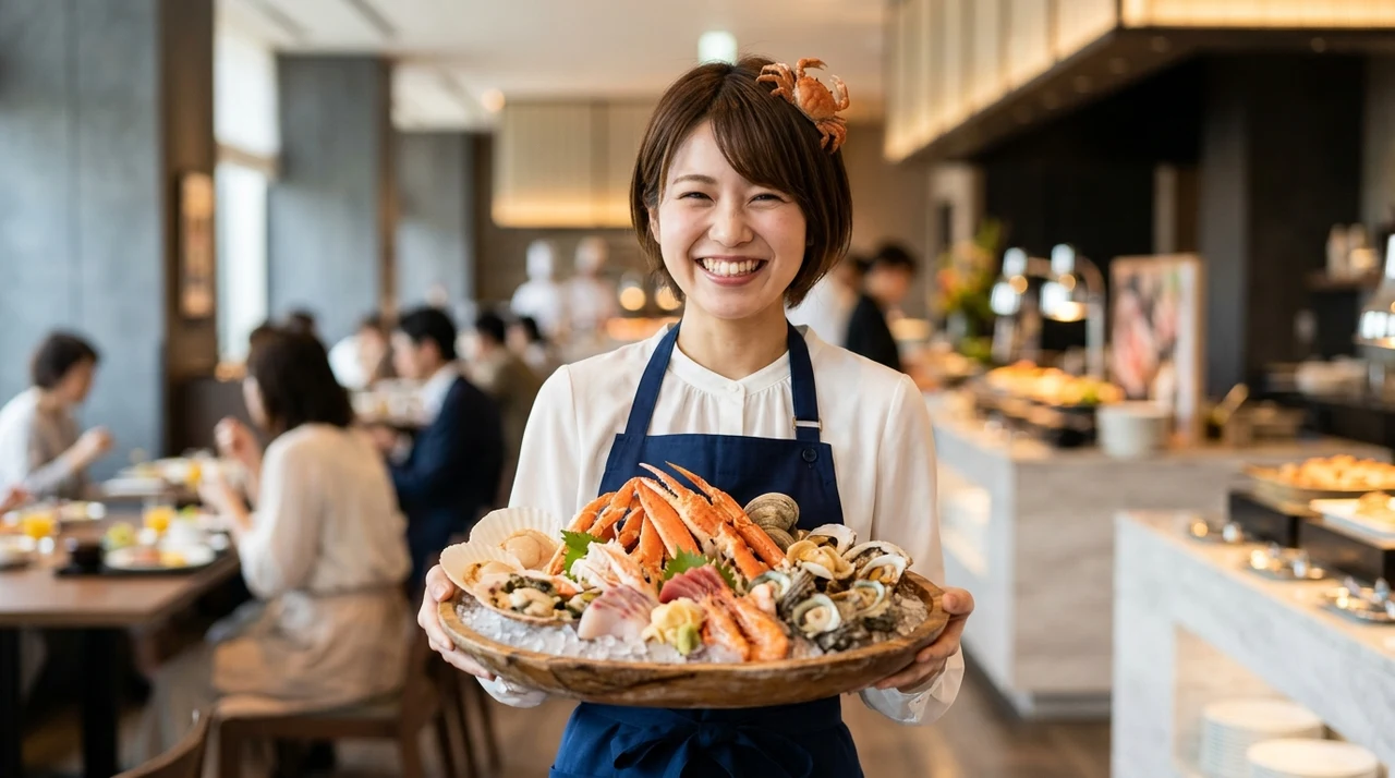 大阪のホテルで海鮮食べ放題を楽しむビュッフェ8選