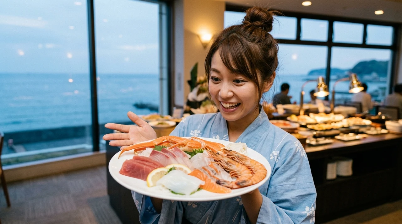 館山で海鮮食べ放題ができるホテルの特徴