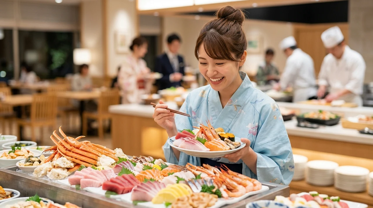 宿泊予約で海鮮食べ放題を選ぶメリット5つ