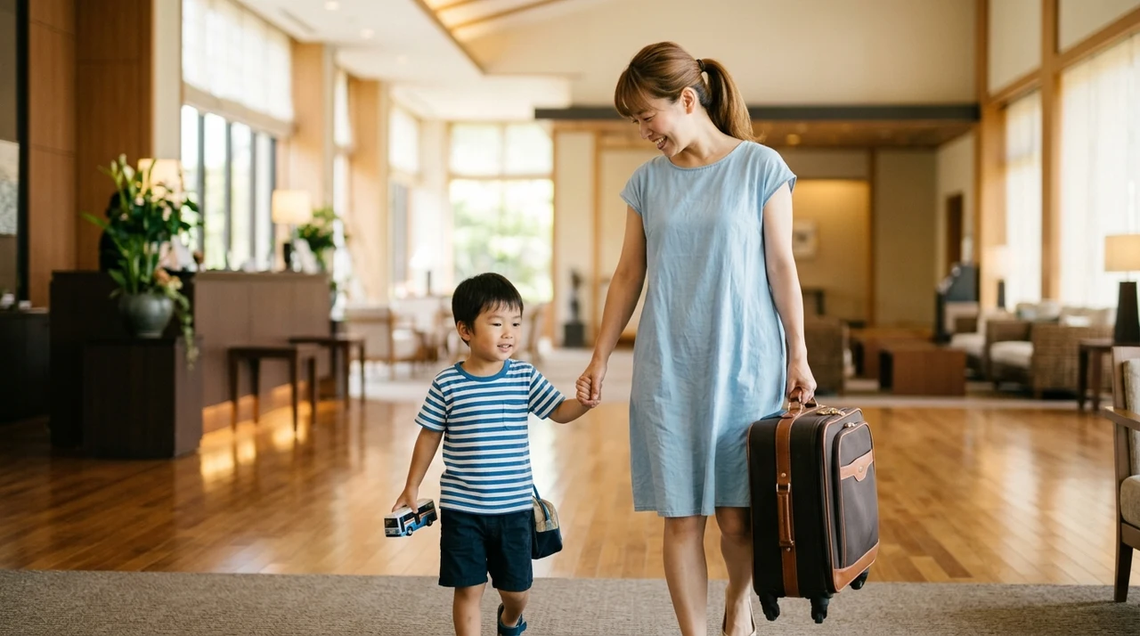関西の子連れホテル選びを成功させるコツ