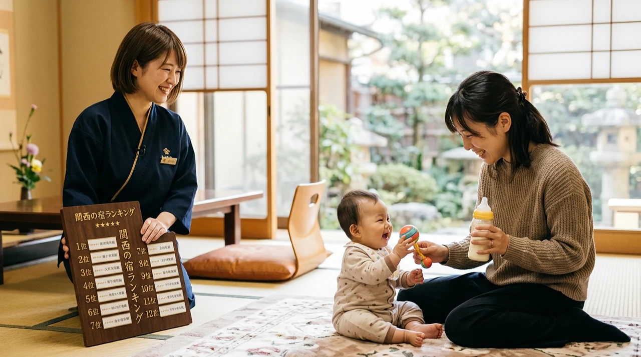 関西のウェルカムベビーのお宿ランキング12選