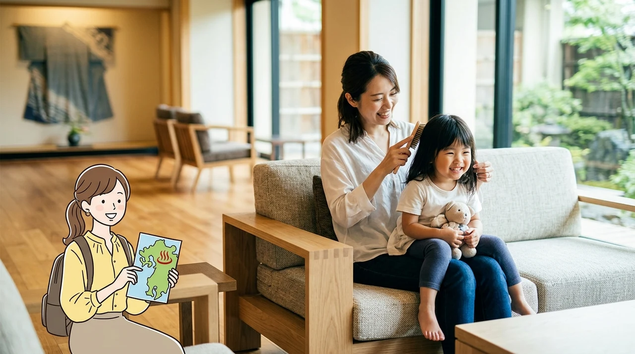 子連れで九州の宿を選ぶメリット