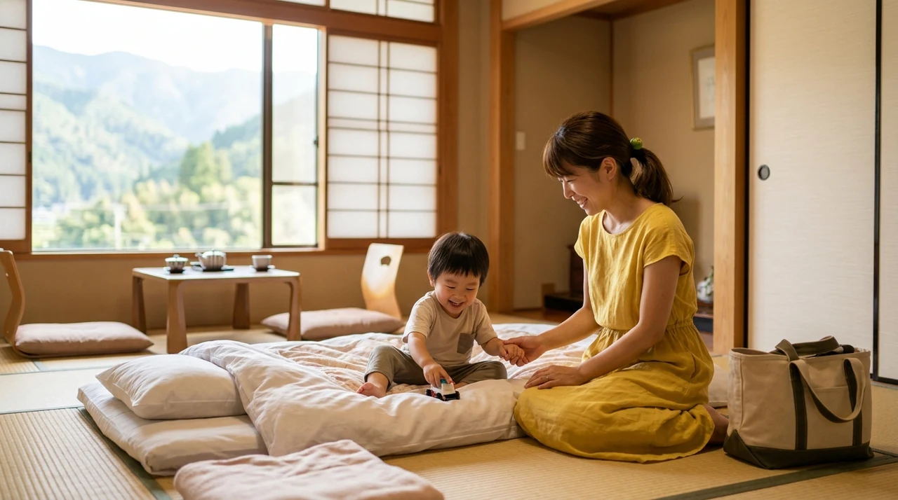 徳島で子連れ向けの宿に泊まるメリット