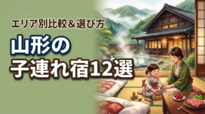 山形の子連れにおすすめ宿12選！エリア別の比較や失敗しない選び方を解説
