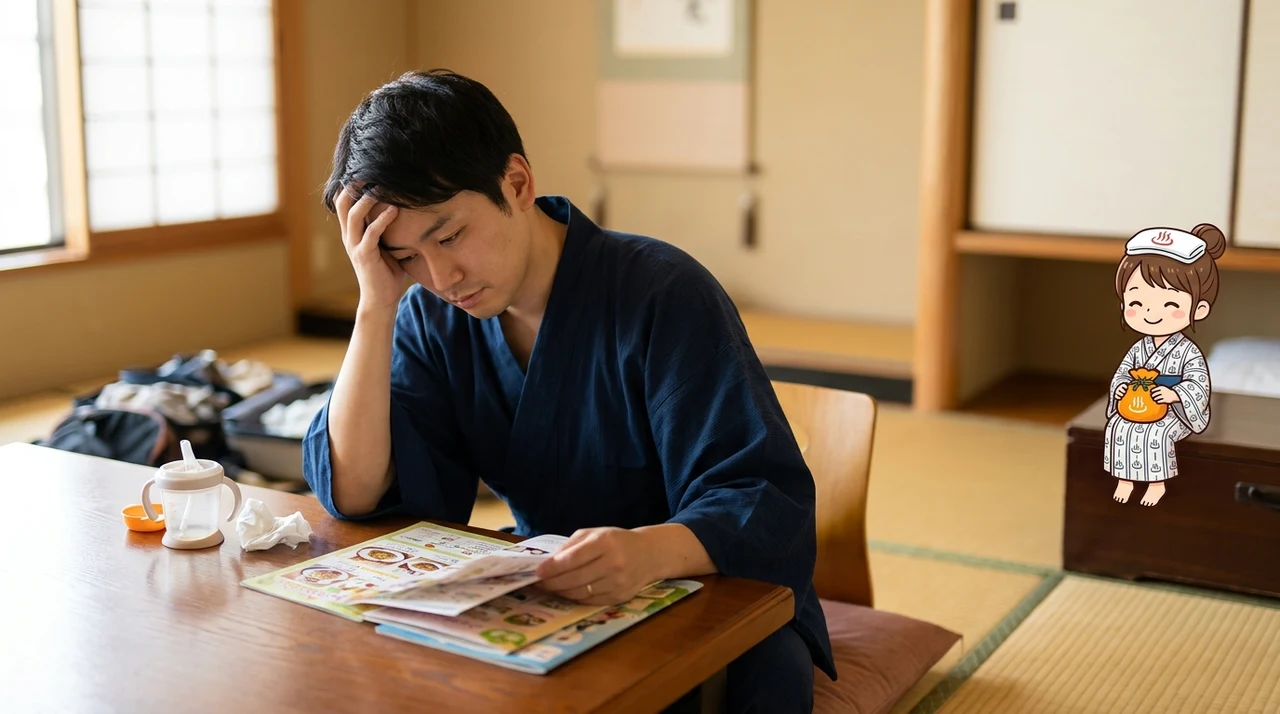 大分で子連れ宿に泊まるデメリット