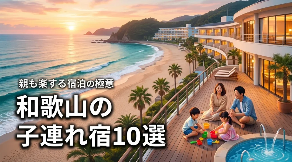 子供が喜ぶ！和歌山の子連れにおすすめ宿10選｜親の負担を減らす宿泊の極意