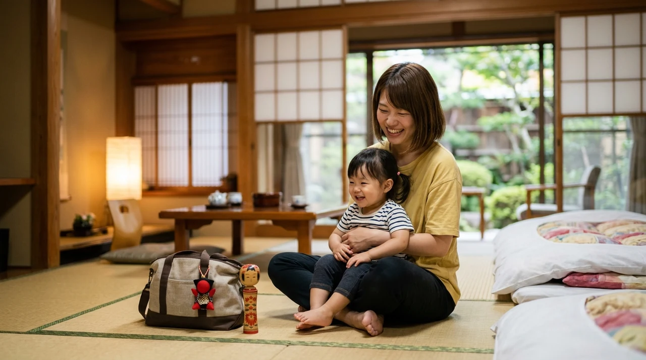 岐阜の子連れ旅で宿に泊まるメリット
